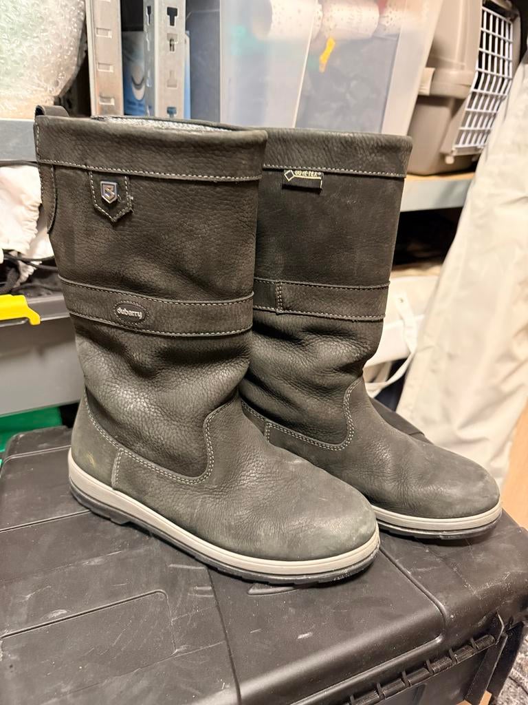 Dubarry Ultima Gore-Tex Zeillaarzen Grijs Maat 38, Kleding | Dames, Schoenen, Ophalen of Verzenden, Zo goed als nieuw, Grijs, Hoge laarzen
