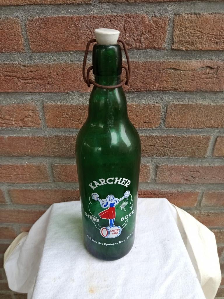 Karcher bock bier fles, Ophalen of Verzenden, Flesje(s), Overige merken