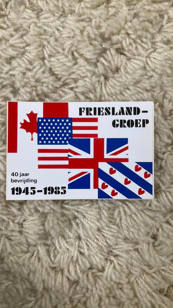 Friesland-Groep 40 jaar bevrijding 1945-1985, Ophalen of Verzenden
