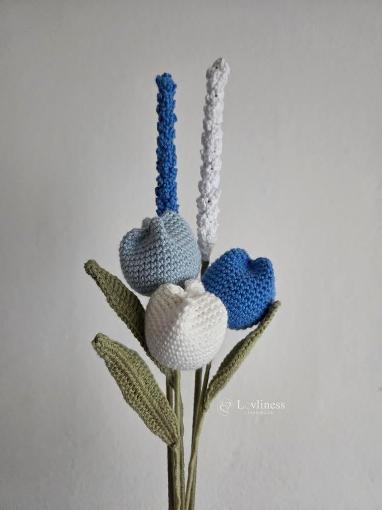 Boeket Blauw, Ophalen of Verzenden, Nieuw, Binnen