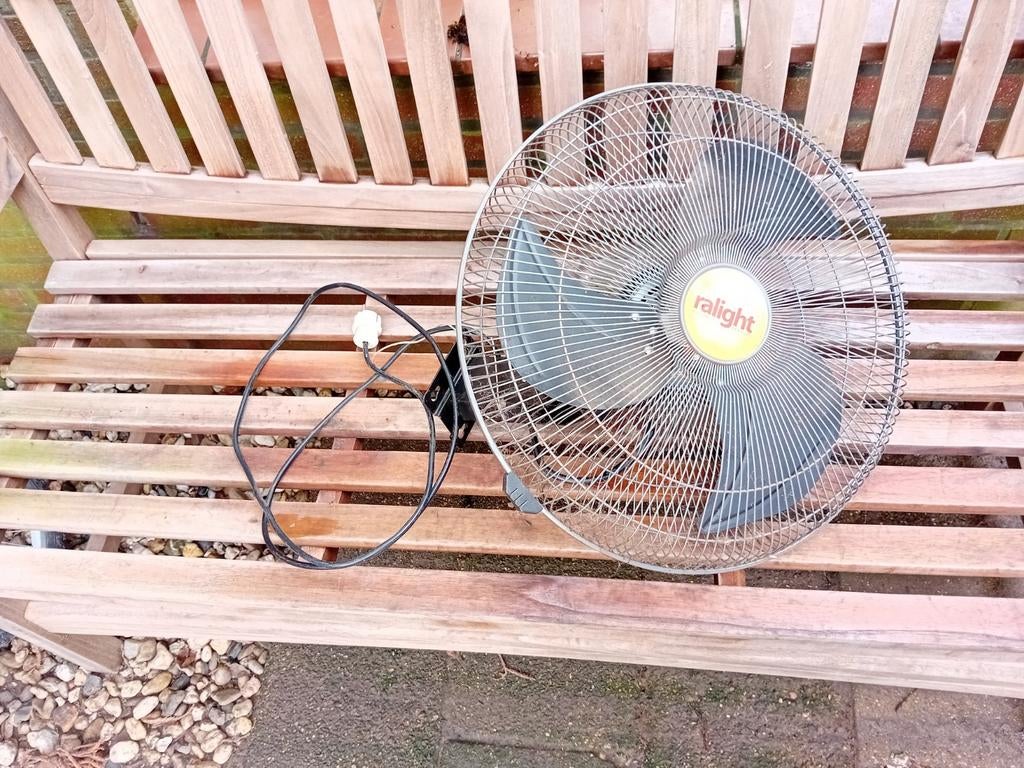 Ophangbare ventilator - 50 cm diameter, Witgoed en Apparatuur, Ventilatoren, Ophalen of Verzenden