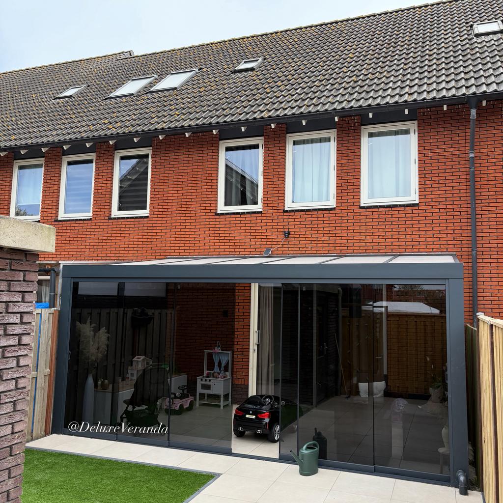 Overkapping Veranda 2025 Luxe Model Tuinkamer, Tuin en Terras, Overkappingen, Info@deluxeveranda.nl, Nieuw, Ophalen of Verzenden