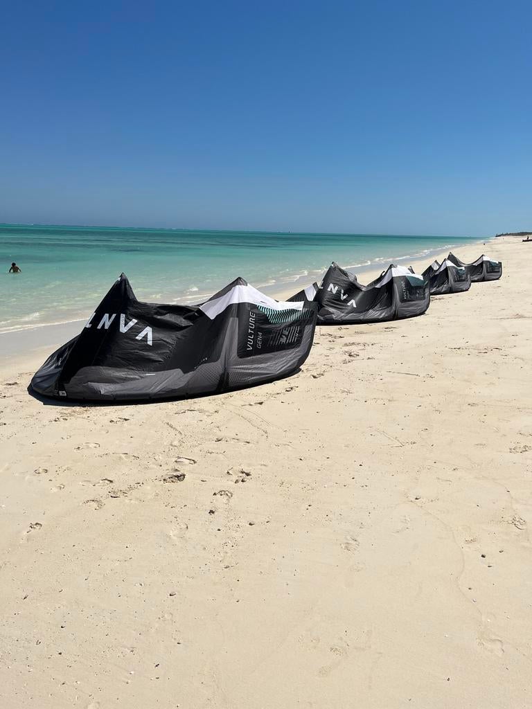 Kitesurf kites vulture gen 4 8 , 10 , 12 , 14, Gebruikt, 8 m², Geen board, Ophalen of Verzenden