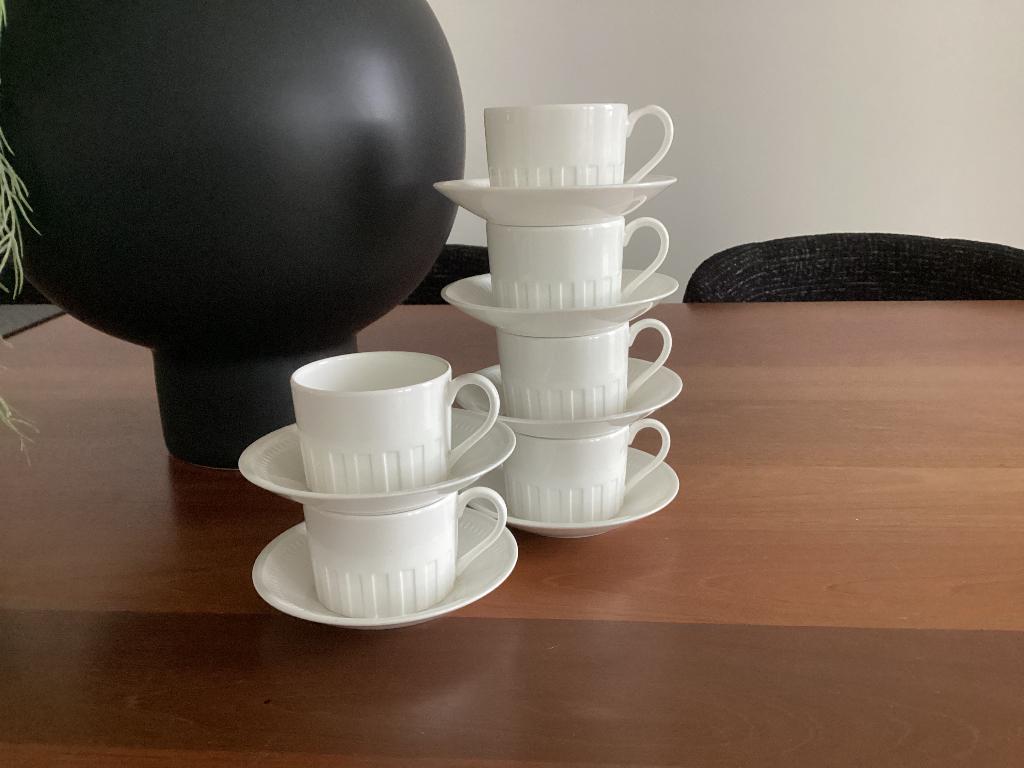 Wedgwood kop en schoels, Ophalen of Verzenden, Gebruikt, Rond, Porselein of Keramiek
