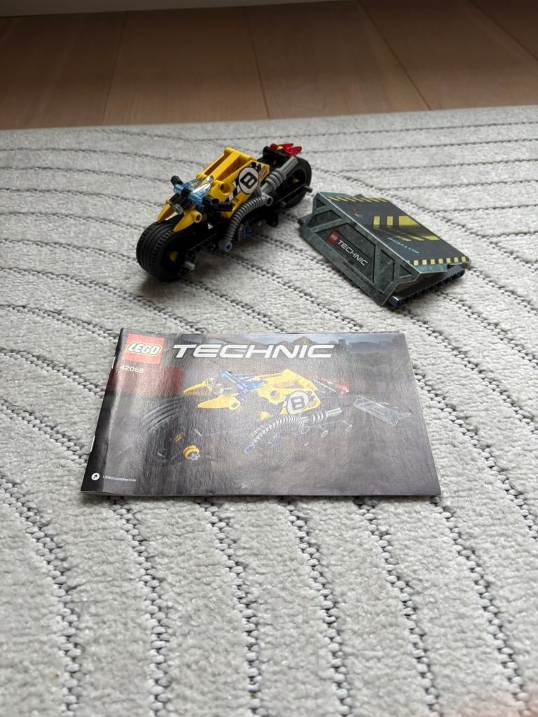 Lego technic set 42058, Ophalen of Verzenden, Zo goed als nieuw, Overige schalen, Onderdeel