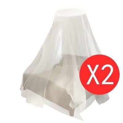 2 stuks Klamboe muskietennet babykamer kamperen tent nieuw, Ophalen of Verzenden, Nieuw, Klamboe