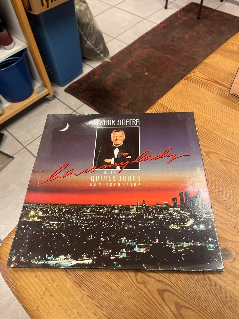 Frank Sinatra - L.A. Is My Lady Vinyl, Ophalen of Verzenden, Gebruikt, 12 inch