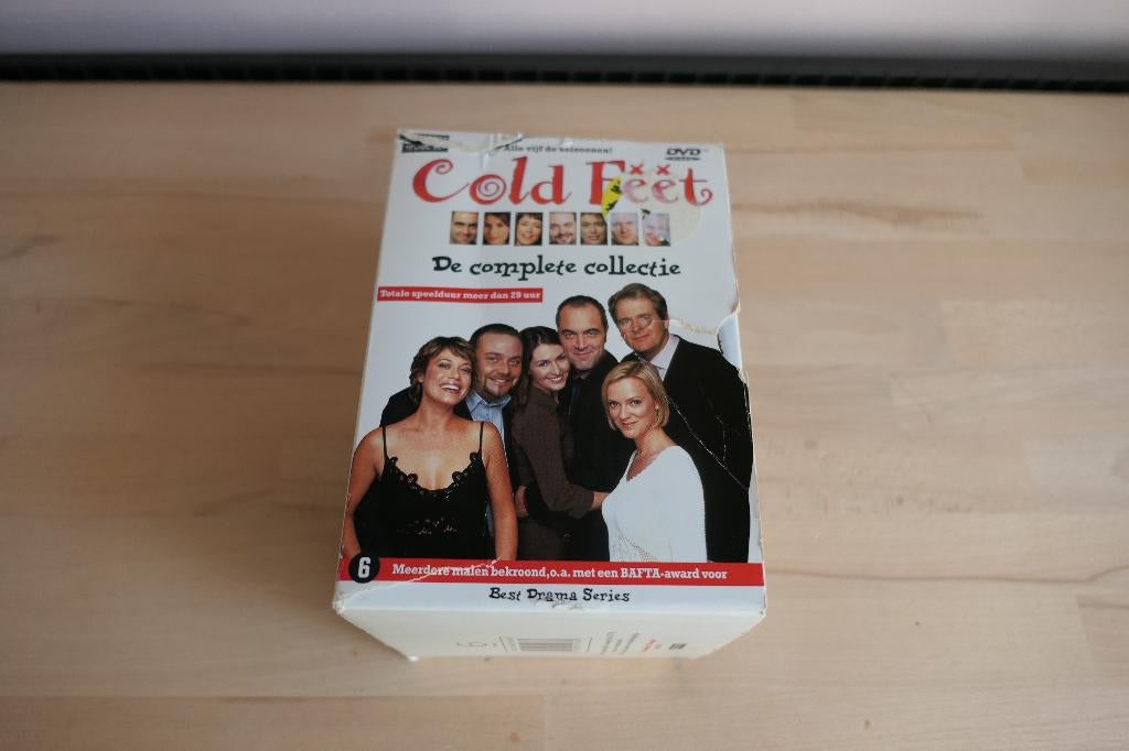 dvd box cold feet  10 dvd box, Vanaf 6 jaar, Ophalen of Verzenden, Nieuw in verpakking, Boxset