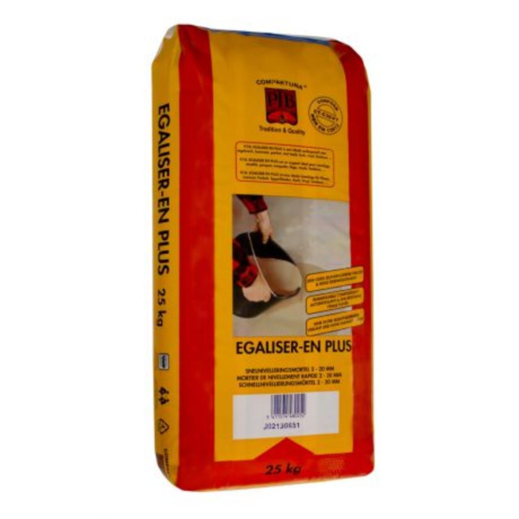 Egaline Compactona 2-30mm inhoud 25KG per pallet 48 zakken, Compactuna, Overige materialen, 30 cm of meer, 50 tot 150 cm