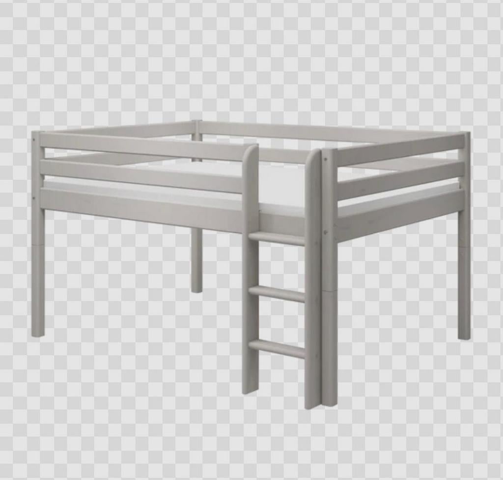 Flexa grenen hoogslaper, Ophalen, Zo goed als nieuw, Eenpersoons, 90 cm