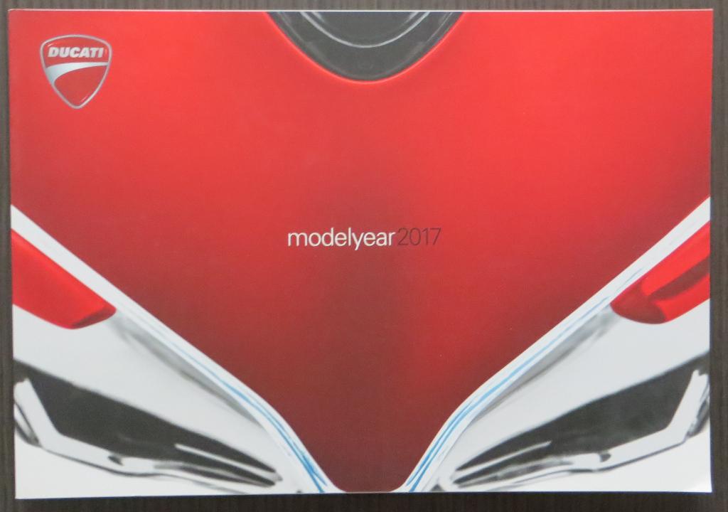 Brochure alle Ducati modellen 2017 (nieuw), Motoren, Handleidingen en Instructieboekjes, Ducati, Verzenden