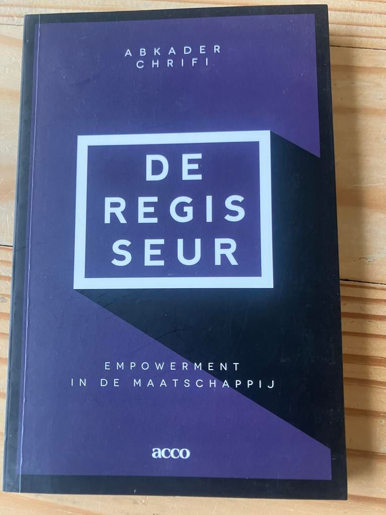 Abkader Chrifi - De regisseur, Ophalen of Verzenden, Zo goed als nieuw, Nederland, Abkader Chrifi
