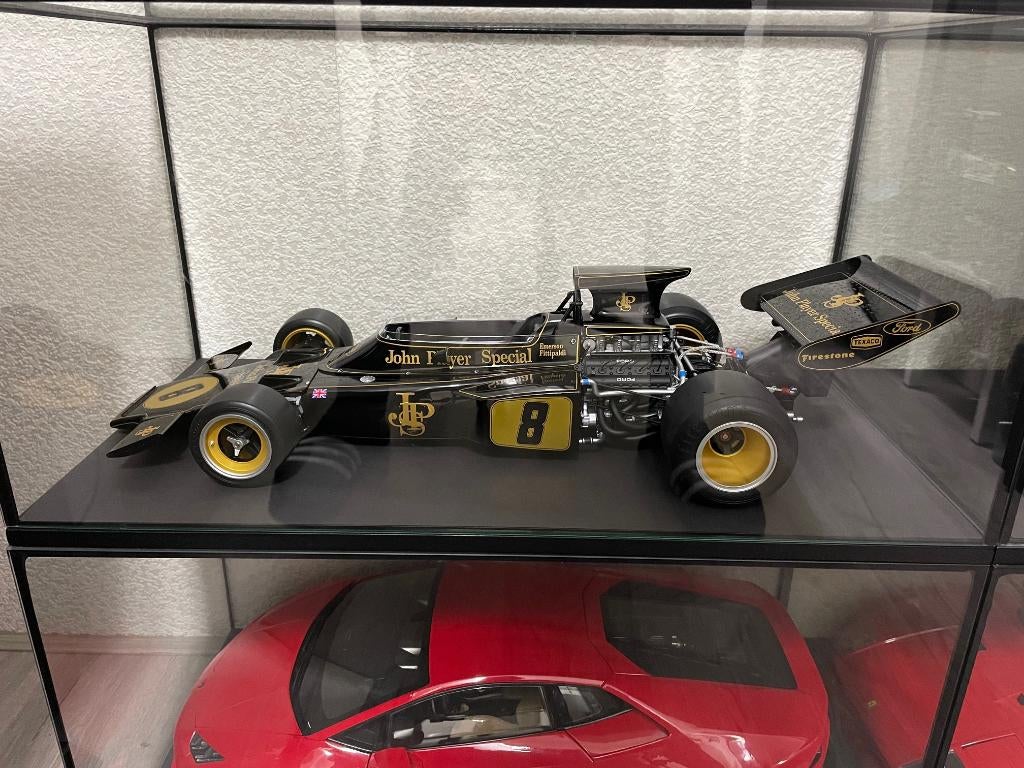 Pocher Lotus 72D - 1972 - Emerson Fittipaldi 1:8, Hobby en Vrije tijd, Modelauto's | 1:5 tot 1:12, Ophalen, Zo goed als nieuw
