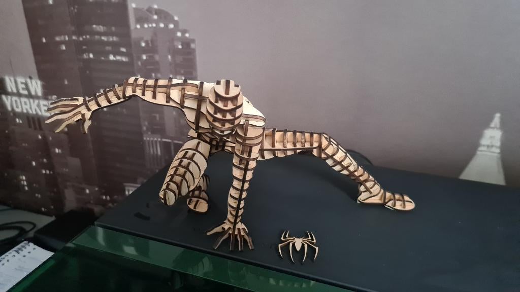 laser gesneden spiderman, Ophalen, Nieuw, Groter dan 1:32