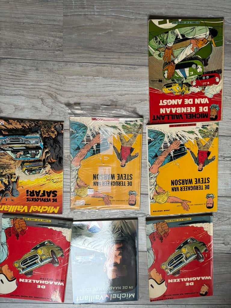 Michel Valiant, Meerdere stripboeken, Ophalen of Verzenden, Gelezen