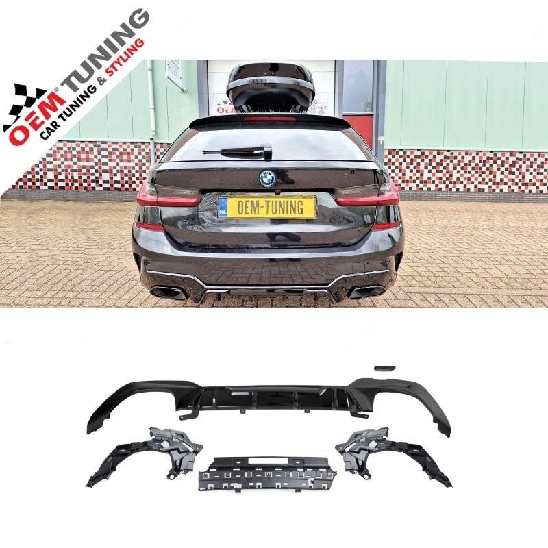 Competition Style Diffuser G20/G21 19‑22 340i Look Zwart, Ophalen of Verzenden