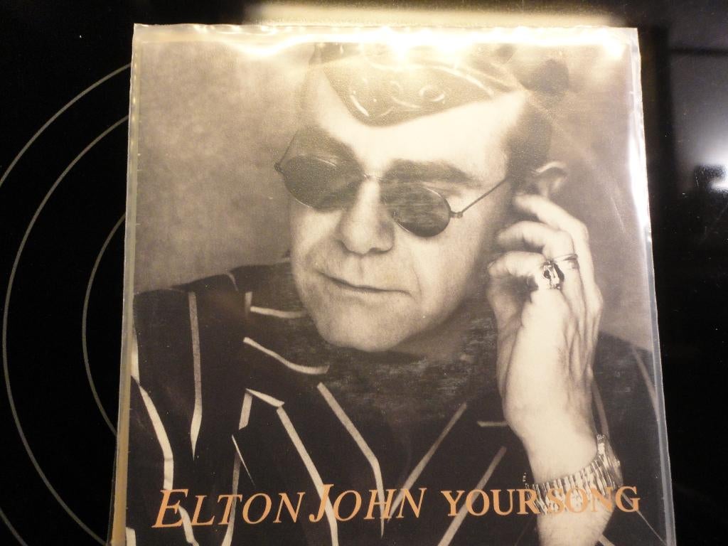 Elton John - Your song Germany Re-Issue 1991 FH, Cd's en Dvd's, Vinyl Singles, Gebruikt, 7 inch, Single, Ophalen of Verzenden