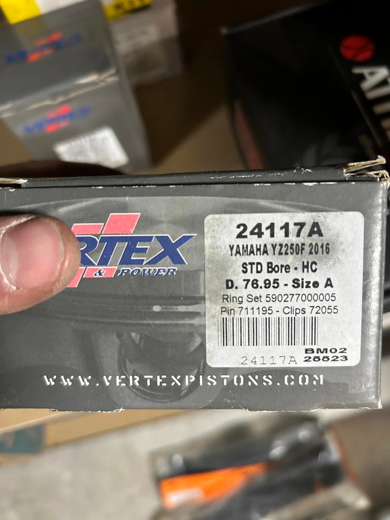 Zuiger Yamaha YZF 250 (2016) - Vertex, Ophalen of Verzenden, Nieuw