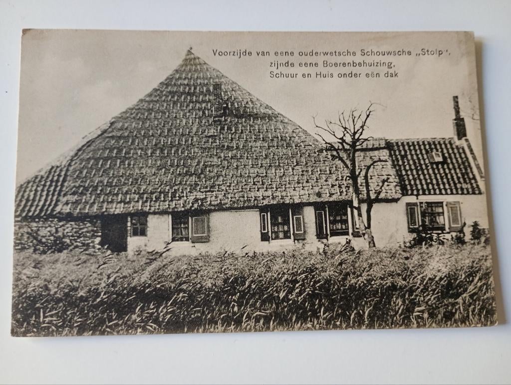 Zeeland Schouwen-Duiveland Boerderij, Ophalen of Verzenden, Voor 1920, Ongelopen, Zeeland