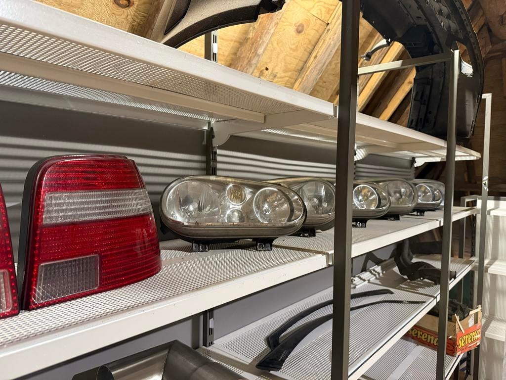 Golf 4 Onderdelen: Achterlichten, Koplampen, Bumpers, Klep, Auto-onderdelen, Verlichting, Volkswagen, Gebruikt, Ophalen of Verzenden