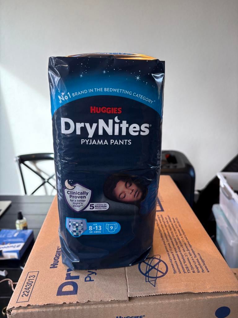 Huggies DryNites Jongen 8-13 jaar, Diversen, Ophalen of Verzenden, Nieuw
