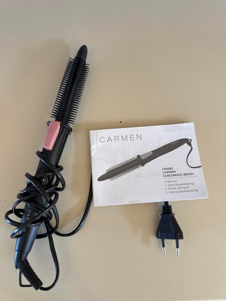 Krulborstel Carmen. Nieuwstaat, Ophalen, Zo goed als nieuw