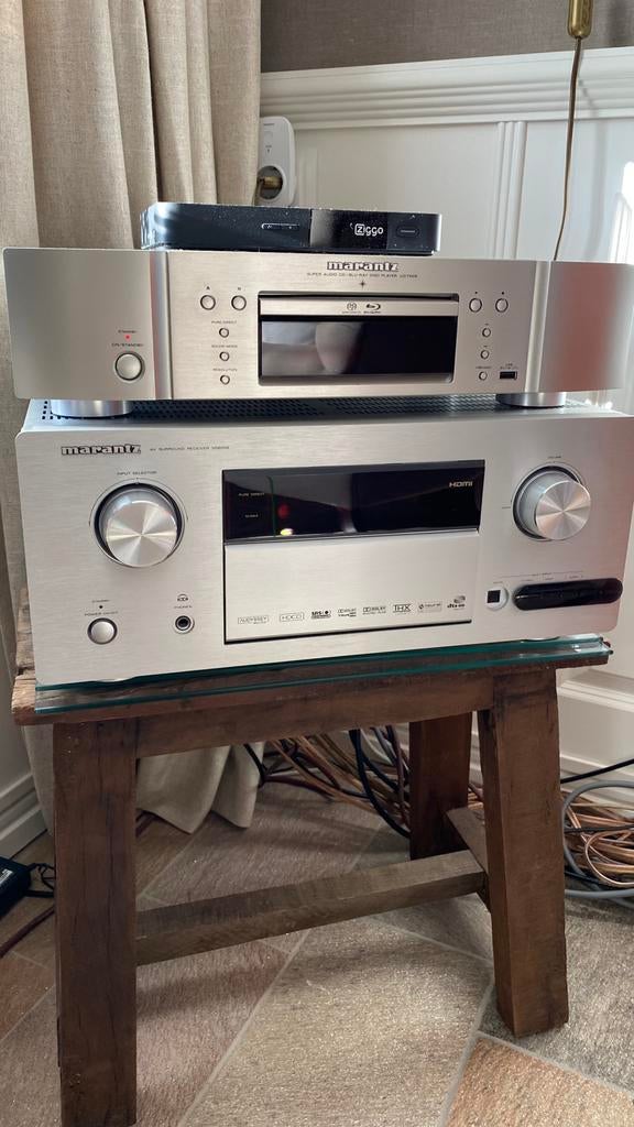 Versterker Marantz sr 8002, Ophalen of Verzenden, Gebruikt, 120 watt of meer, Marantz