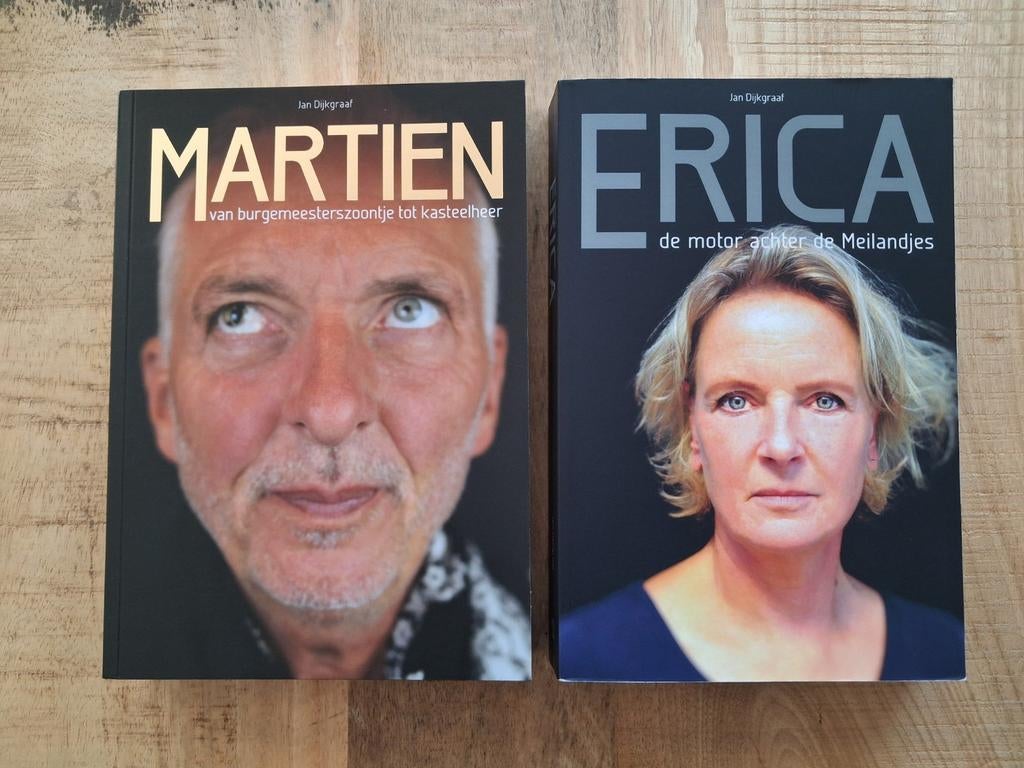 Biografie Martien Meiland en Erica Meiland, Boeken, Biografieën, Ophalen of Verzenden, Zo goed als nieuw, Sport