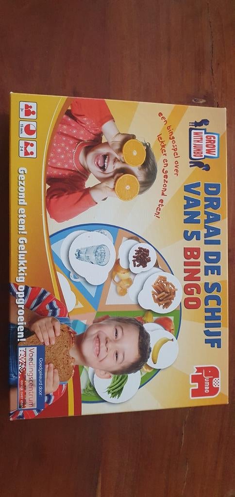 Leuk educatief spel: Draai de Schijf van 5 Bingo, Ophalen of Verzenden, Zo goed als nieuw, Taal en Lezen
