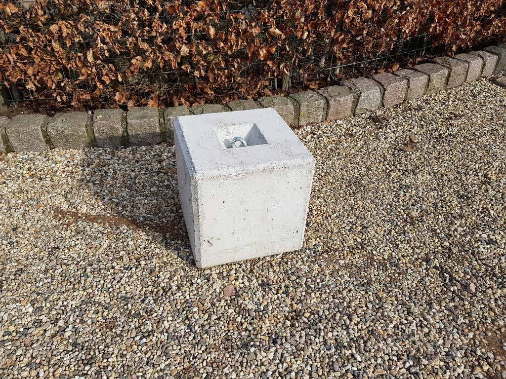 Ballast verankeren verzwaren vastzetten betonblok tent, Hobby en Vrije tijd, Overige Hobby en Vrije tijd, Ophalen, Nieuw