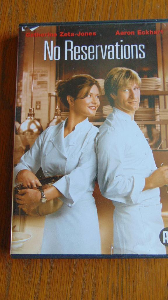 No reservations dvd zgan, Alle leeftijden, Ophalen of Verzenden, Zo goed als nieuw, Romantische komedie