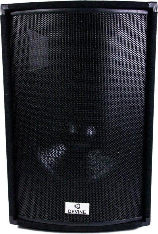 luidsprekers DEVINE, 120 watt of meer, Ophalen, Overige merken, Gebruikt