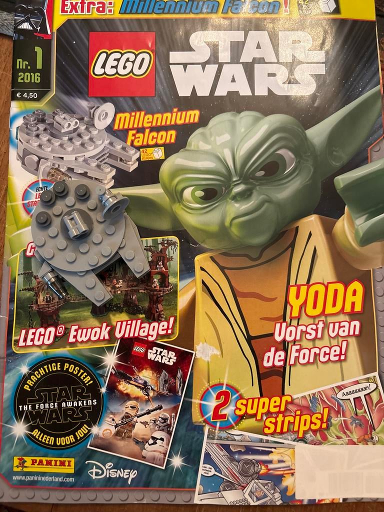 LEGO Star Wars Magazine Nr. 1 - 2016, Ophalen of Verzenden, Zo goed als nieuw, Muziek, Film of Tv