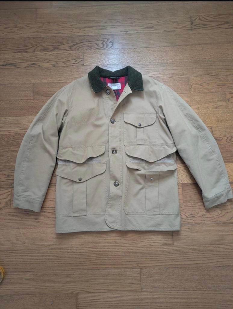 Filson jacht jas, zo goed als nieuw, Ophalen of Verzenden, Zo goed als nieuw, Maat 52/54 (L), Beige