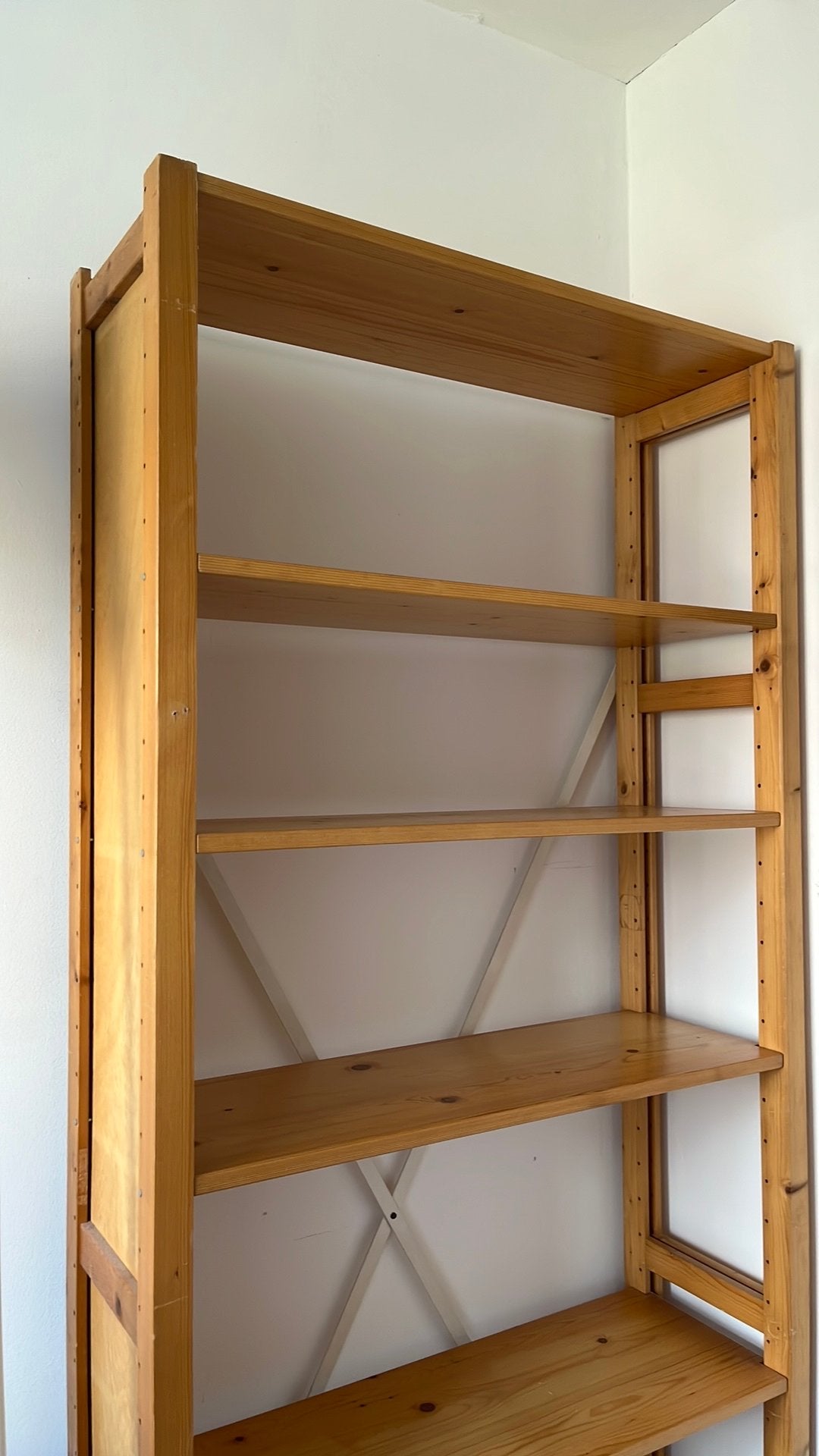 Lundia boekenkast original  - grenen, Huis en Inrichting, Kasten | Stellingkasten, Ophalen, Gebruikt