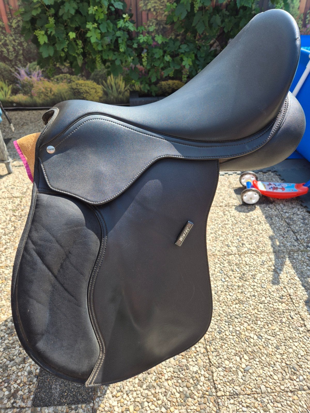 Springzadel Wintec air met springsingel Marengo, L (17.5 inch), Gebruikt, Speciale kussens, Wintec