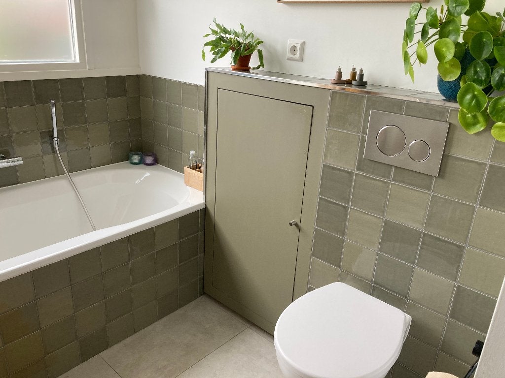 Nieuwe groene Roca wandtegels 13 x 13 cm ca. 2 m2, Doe-het-zelf en Verbouw, Tegels, Ophalen, Nieuw, Minder dan 20 cm, Minder dan 20 cm