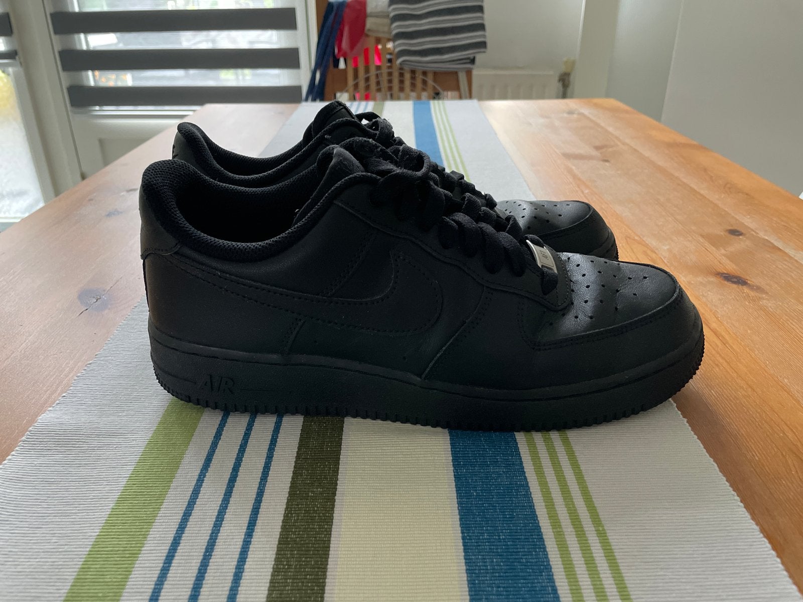 Zwarte Nike Air Force 1 - Maat 42, Ophalen, Zwart, Sneakers of Gympen, Gedragen