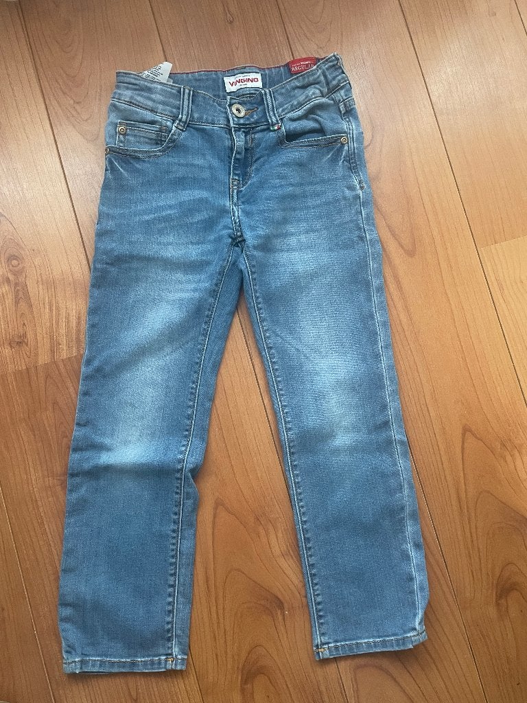 Vingino spijkerbroek baggio, Broek, Gebruikt, Ophalen of Verzenden, Vingino