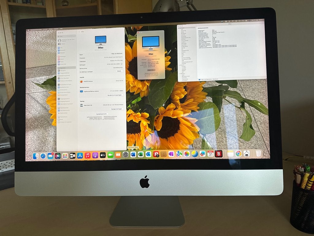 IMac 27 inch, Computers en Software, Apple Desktops, Ophalen, 8 GB, IMac, Zo goed als nieuw