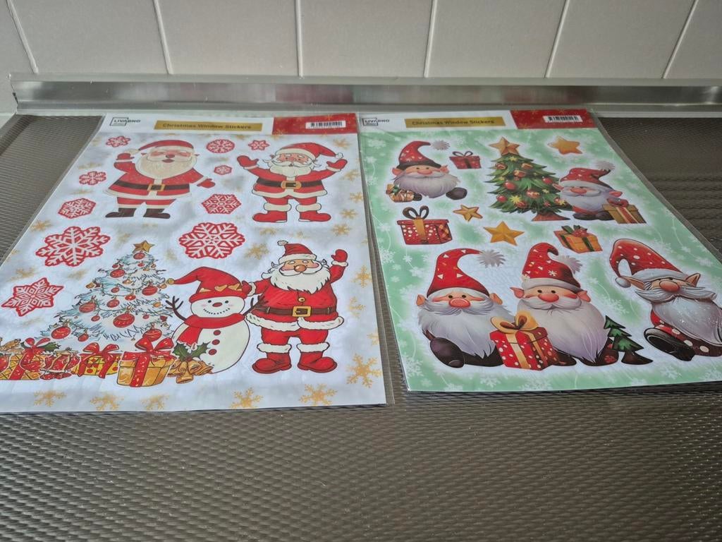 RAAMSTICKERS GRATIS OPHALEN, Diversen, Kerst, Ophalen, Nieuw