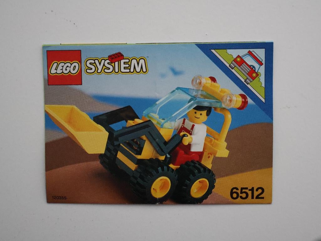 Lego Classic Town Construction 6512 Landscape Loader, Kinderen en Baby's, Speelgoed | Duplo en Lego, Gebruikt, Lego, Complete set