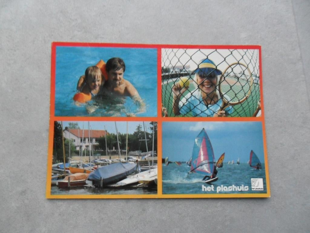 Nunspeet, recr. en watersp. centrum Het Plashuis 1987, Verzenden, 1980 tot heden, Gelderland