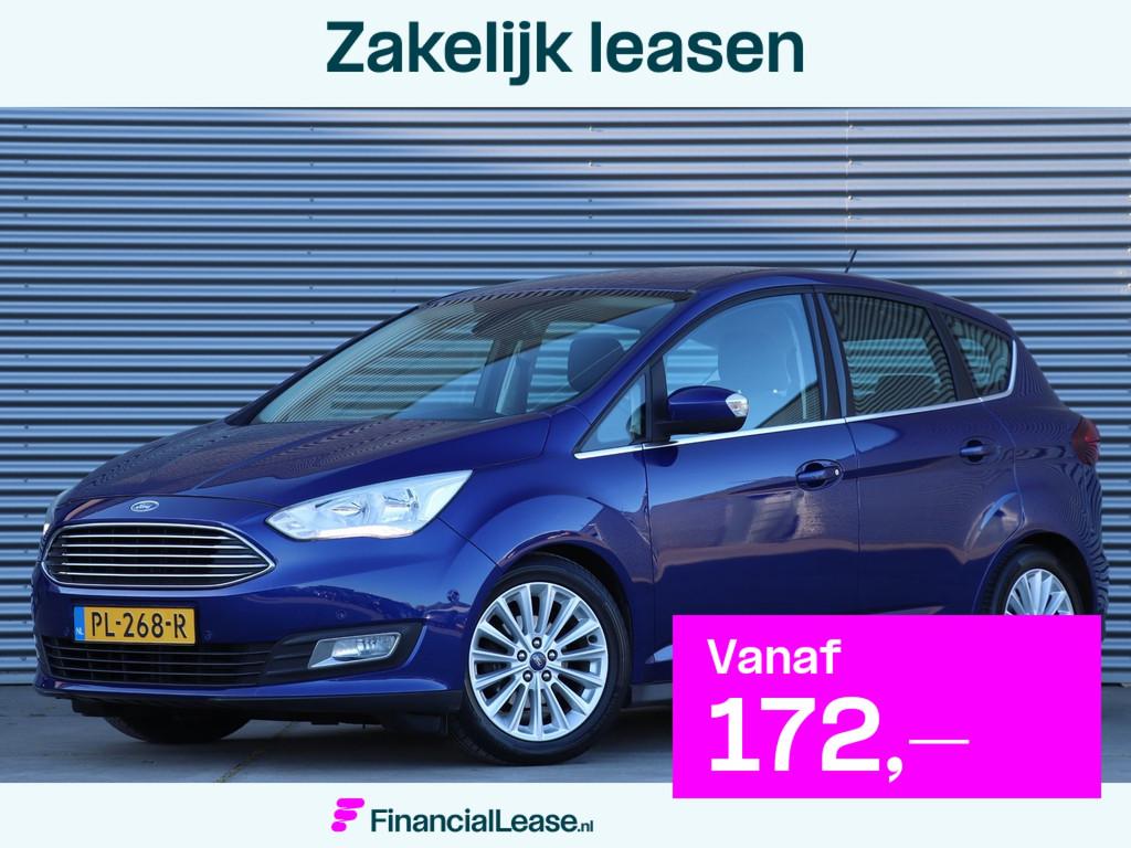 Ford C-Max 1.0 EcoBoost Titanium *Dealeronderh.*Navigatie*Pa, Voorwielaandrijving, Gebruikt, Euro 6, Blauw
