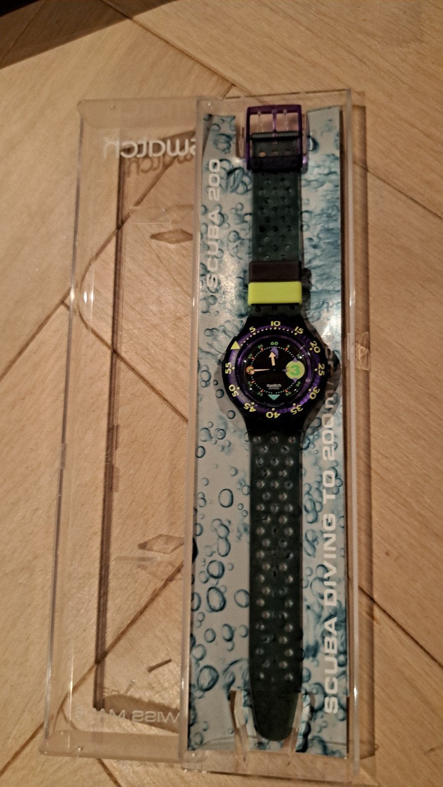 Swatch Scuba 200, Ophalen of Verzenden, Nieuw, Kunststof, Swatch