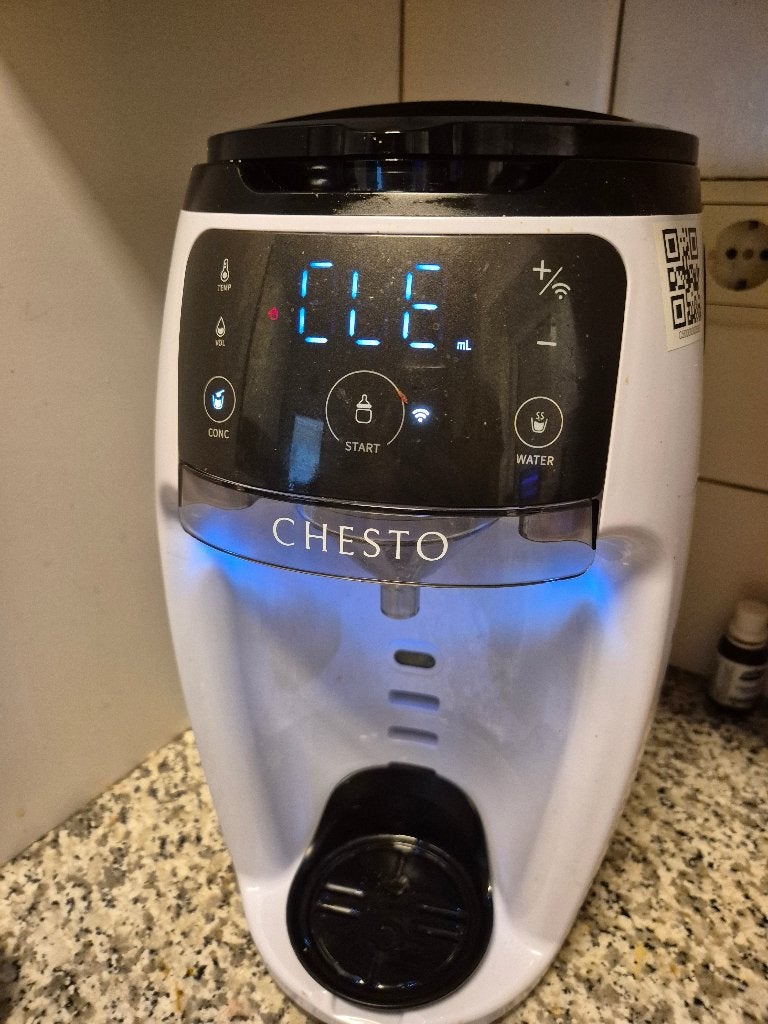 Chesto baby milker, Ophalen, Zo goed als nieuw, Flessenmaker, Overige merken
