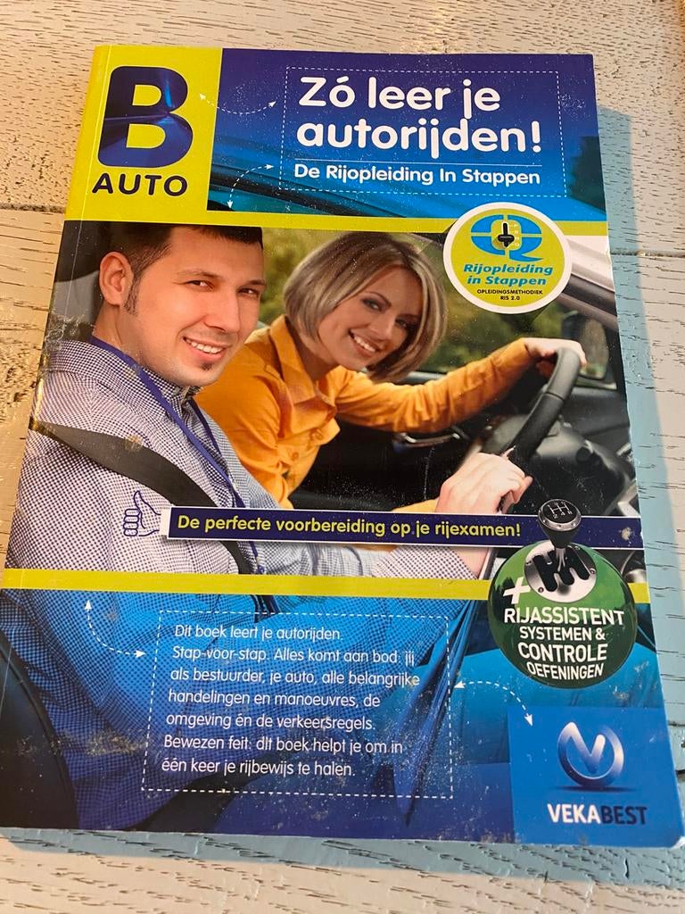 Zo leer je autorijden De rij opleiding in stappen, Boeken, Ophalen, Zo goed als nieuw, Algemeen