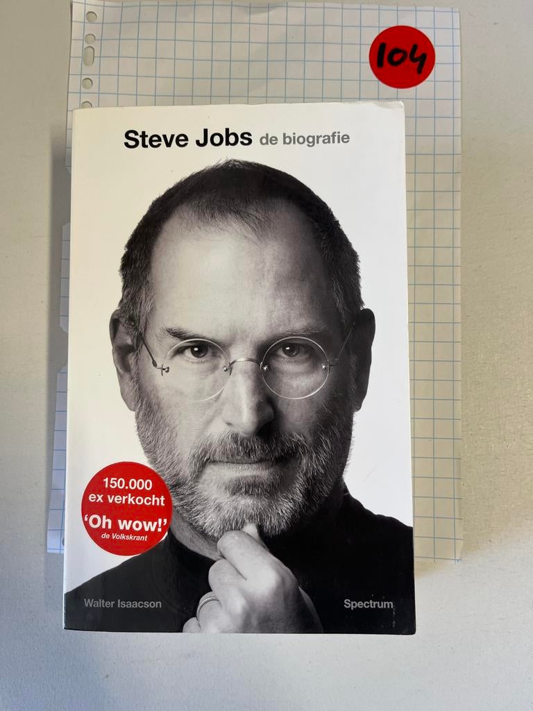 Steve Jobs de biografie - Walter Isaacson, Ophalen of Verzenden, Zo goed als nieuw, Overige