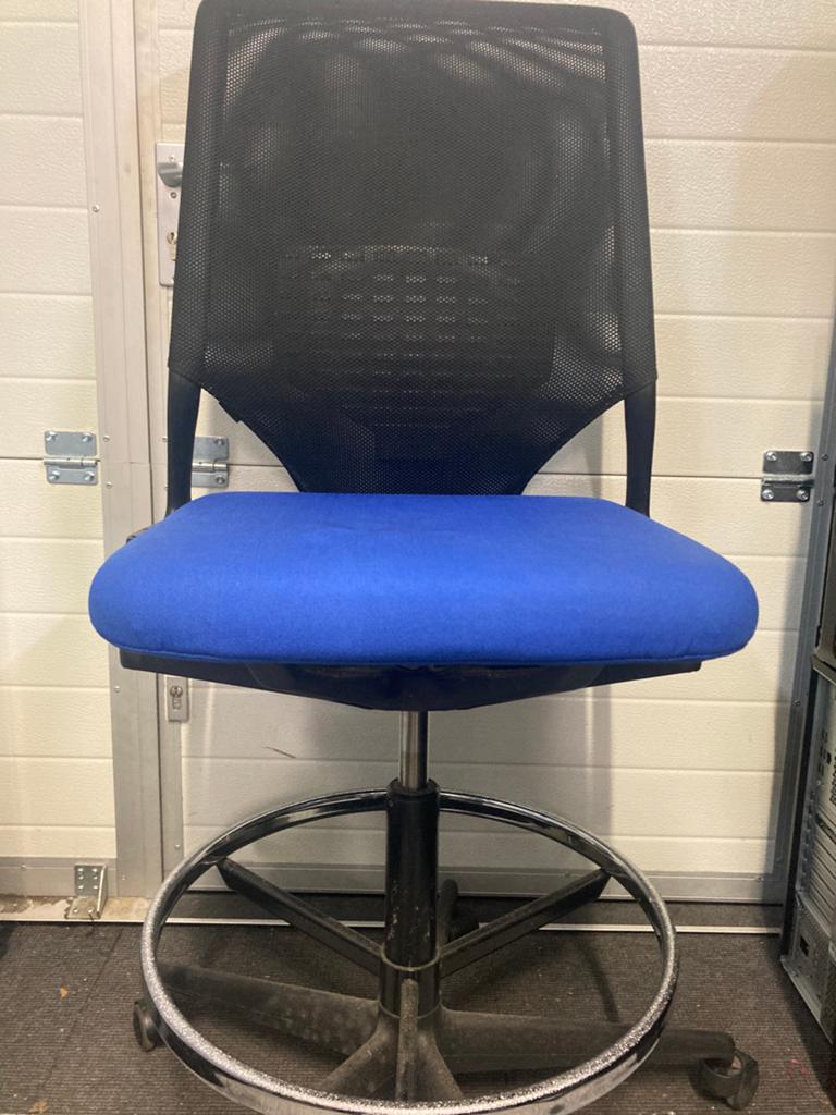 Bureaustoel Vitra 2 XL Meda (extra hoog), Ophalen, Gebruikt, Zwart