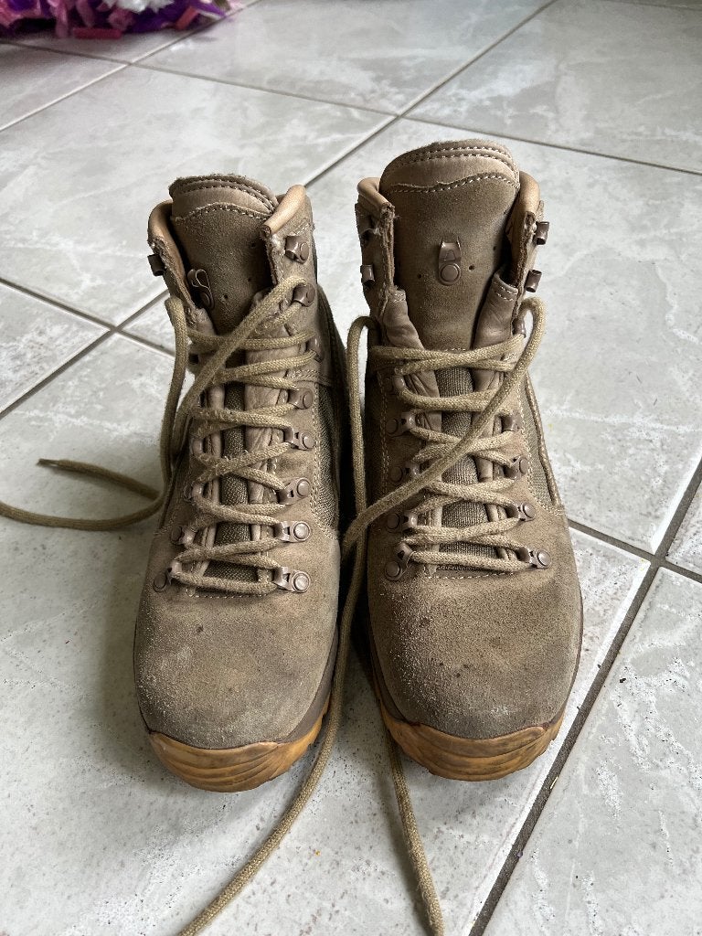 Gedragen paar Meindl 3771-06 Desert schoenen maat 255B. 40, Sport en Fitness, Bergsport en Wandelen, Verzenden, Gebruikt, Schoenen